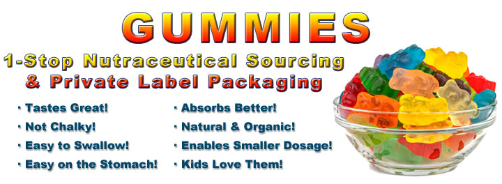 Gummy Vitamins & Bulk Supplement Manufacturer & Supplier
